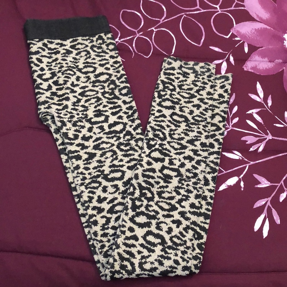 Leopard Tights Size Xsmall-Small